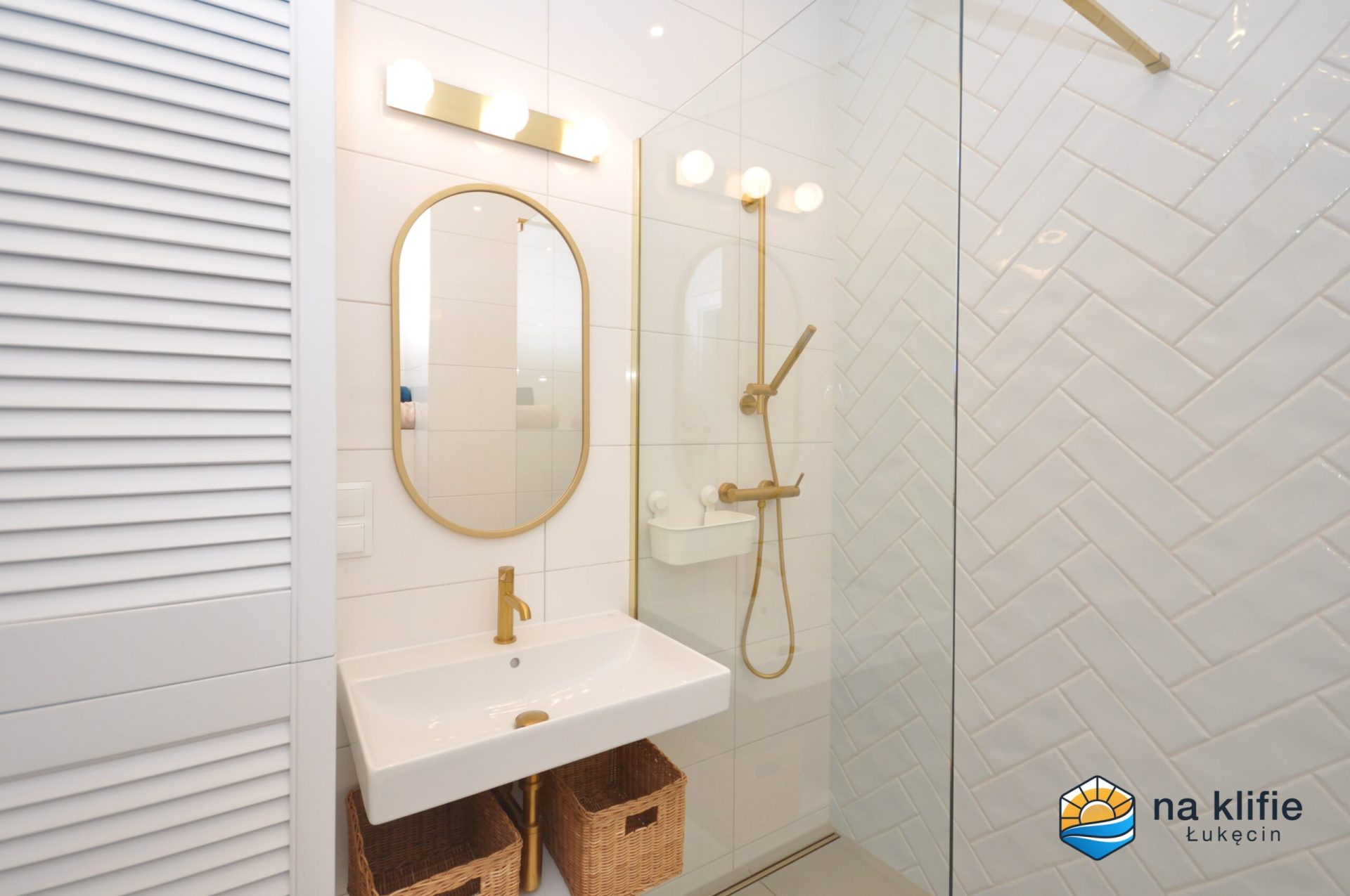 Bathroom with a shower