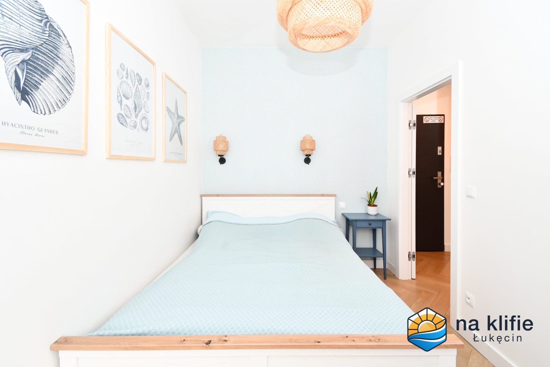 Bedroom with a king-size bed
